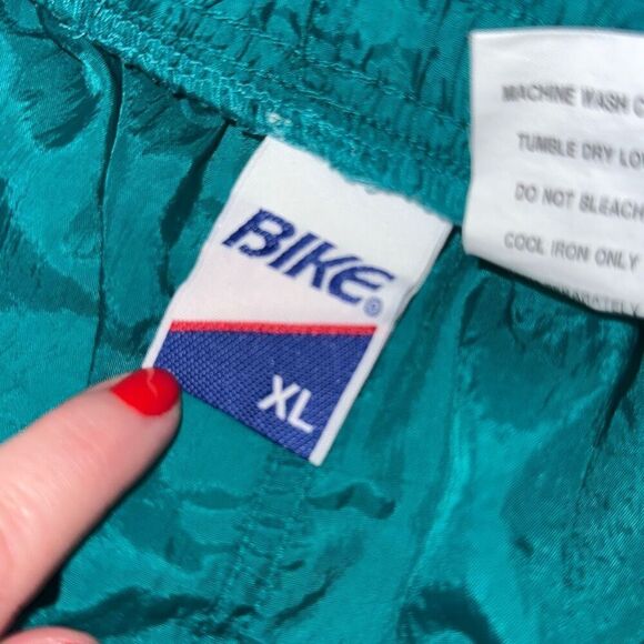 Vintage 1990’s Green Bike Windbreaker Men’s Size XL - Picture 8 of 11